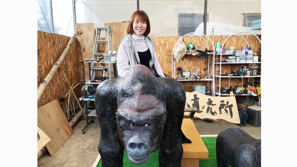 共和町で出会った方のアトリエへ(写真)