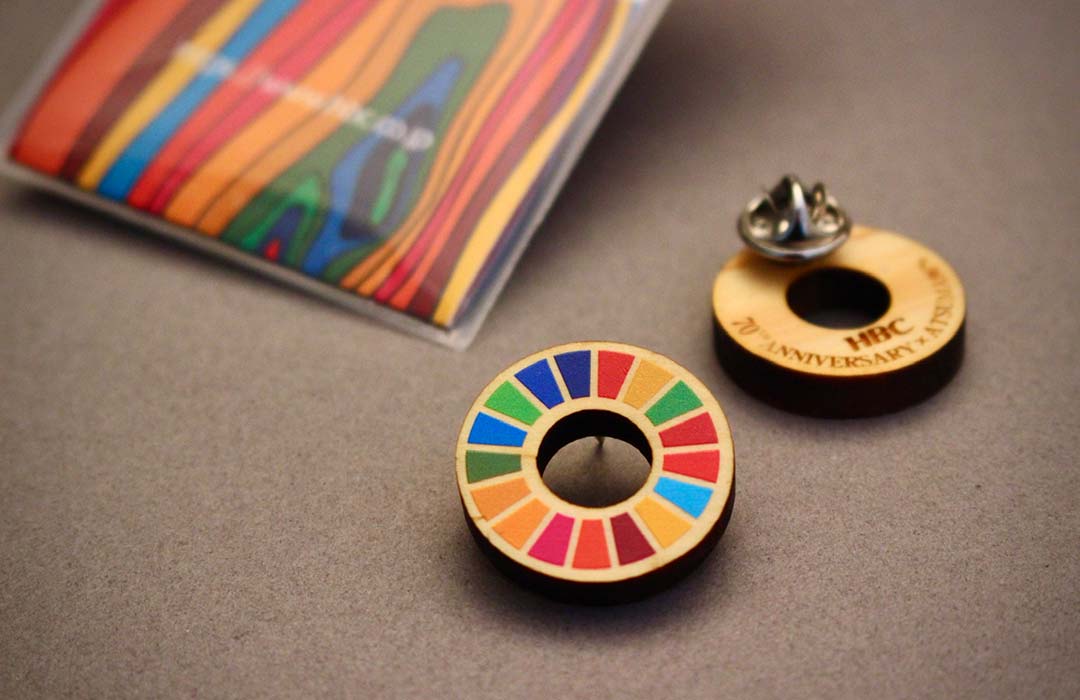 「木製SDGsバッジ」企画・イメージ画像