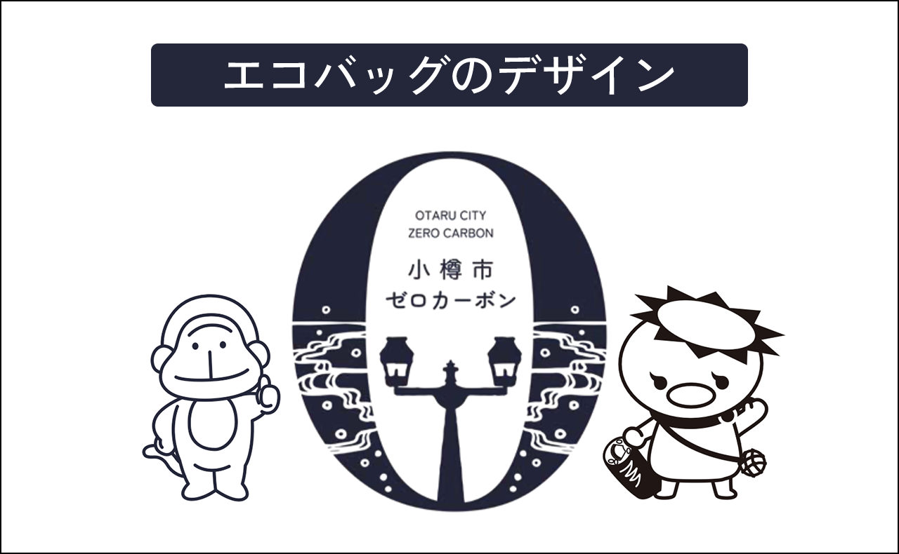 オリジナルエコバックのデザイン（イラスト）