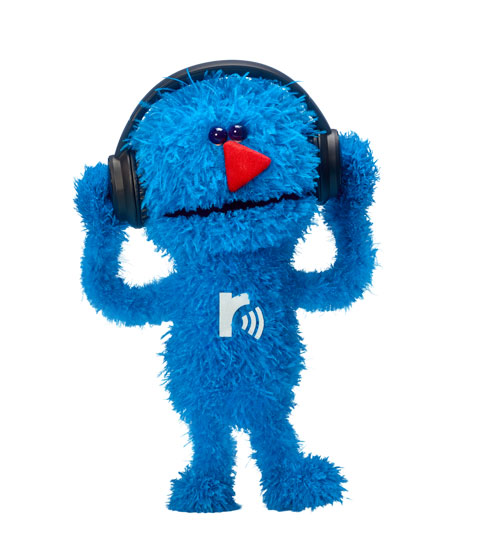 radiko公式キャラクター「ラジまる」