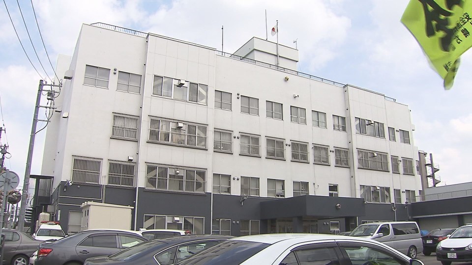 容疑者を取り調べている札幌東警察署