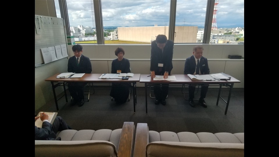 職員の懲戒処分を発表した旭川市(23日)