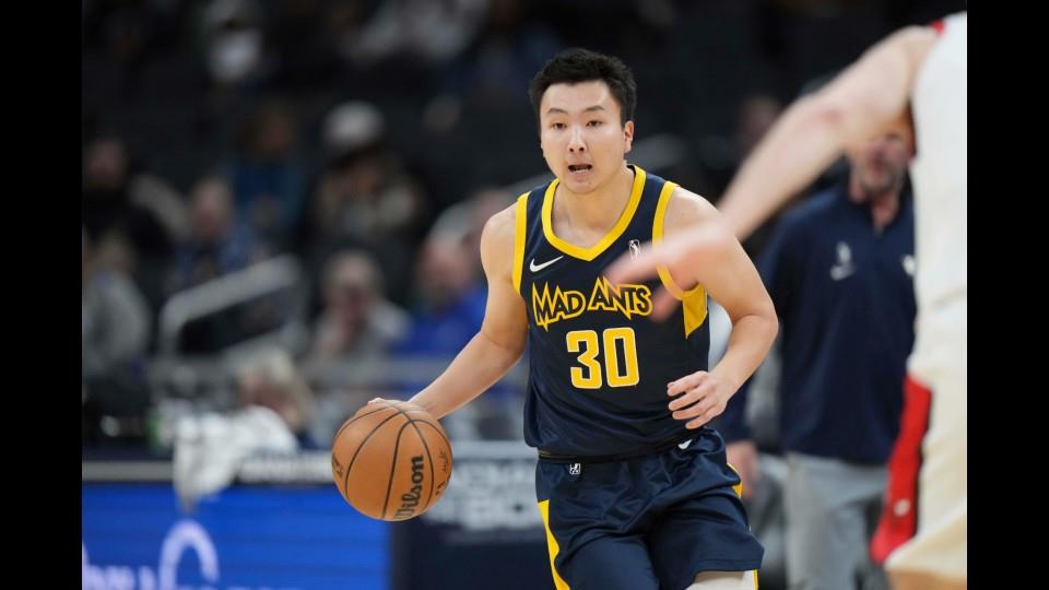 来季はレバンガ北海道でプレーする富永啓生選手(24)写真:AP/アフロ