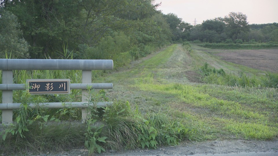 事故の現場（9日午後・北海道芽室町）