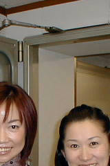ル・クプルの藤田恵美さんと一緒に撮影
