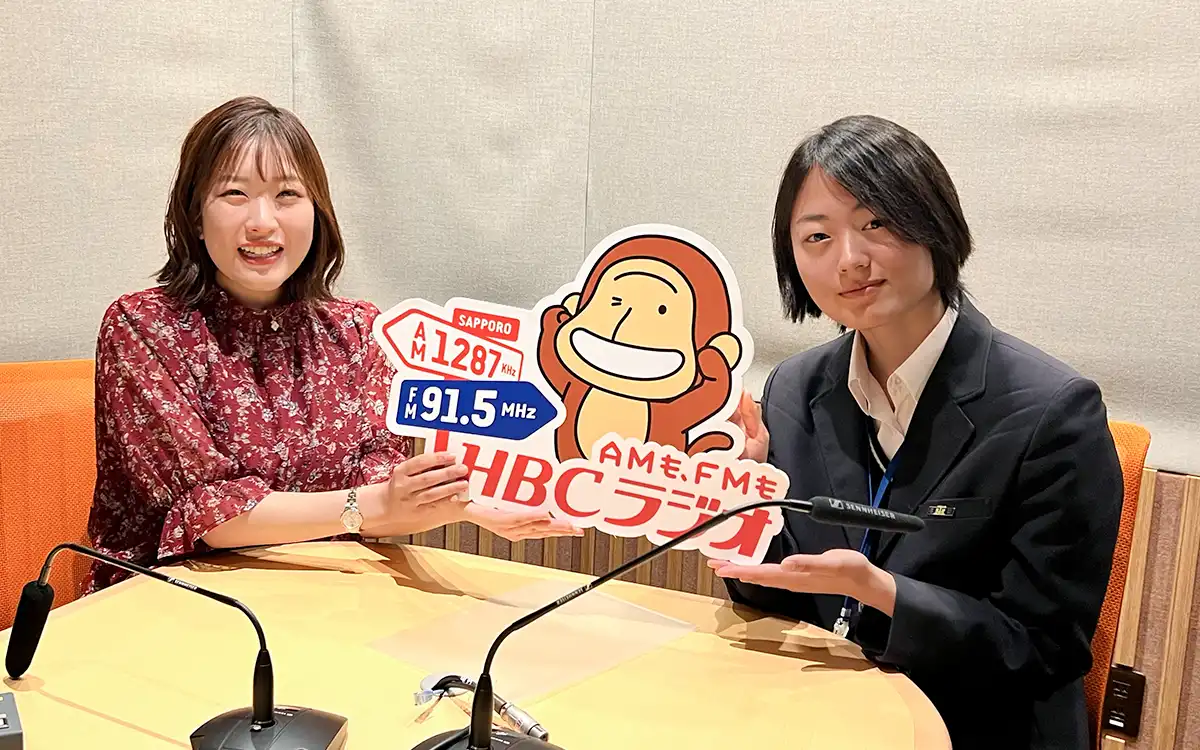 林咲良さんインタビューの様子（写真）