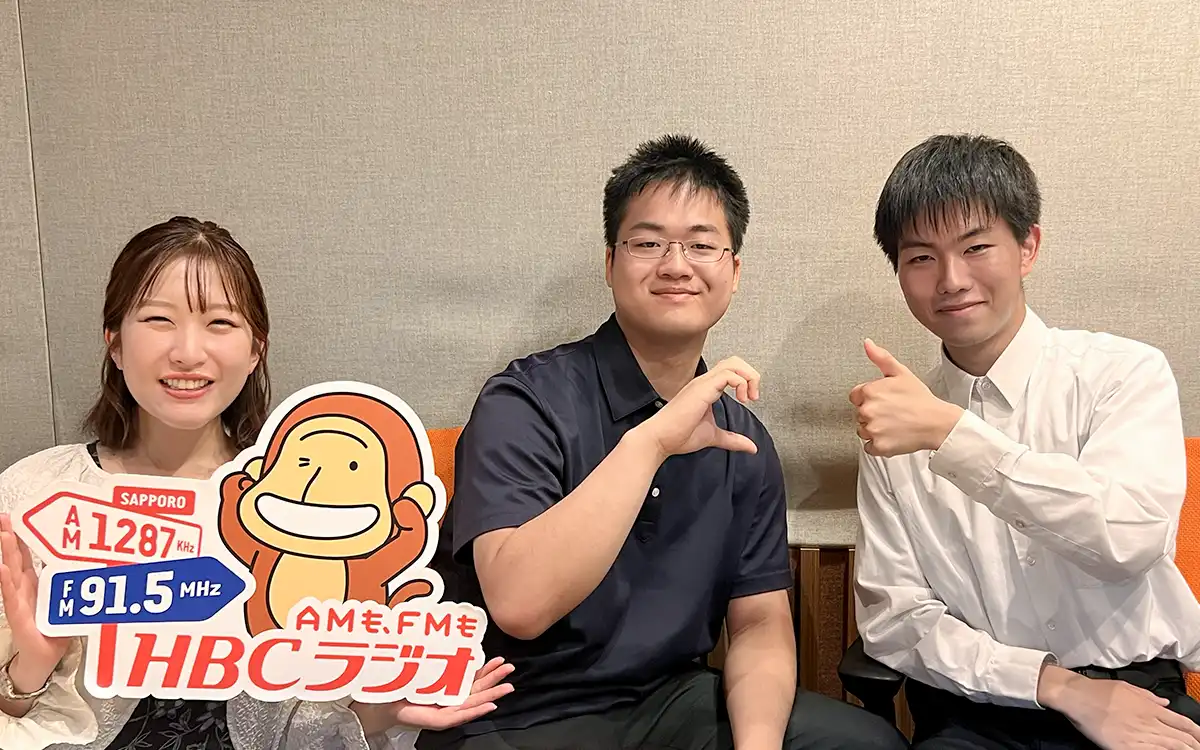 大谷崇陽さん・武山准大さんインタビューの様子（写真）