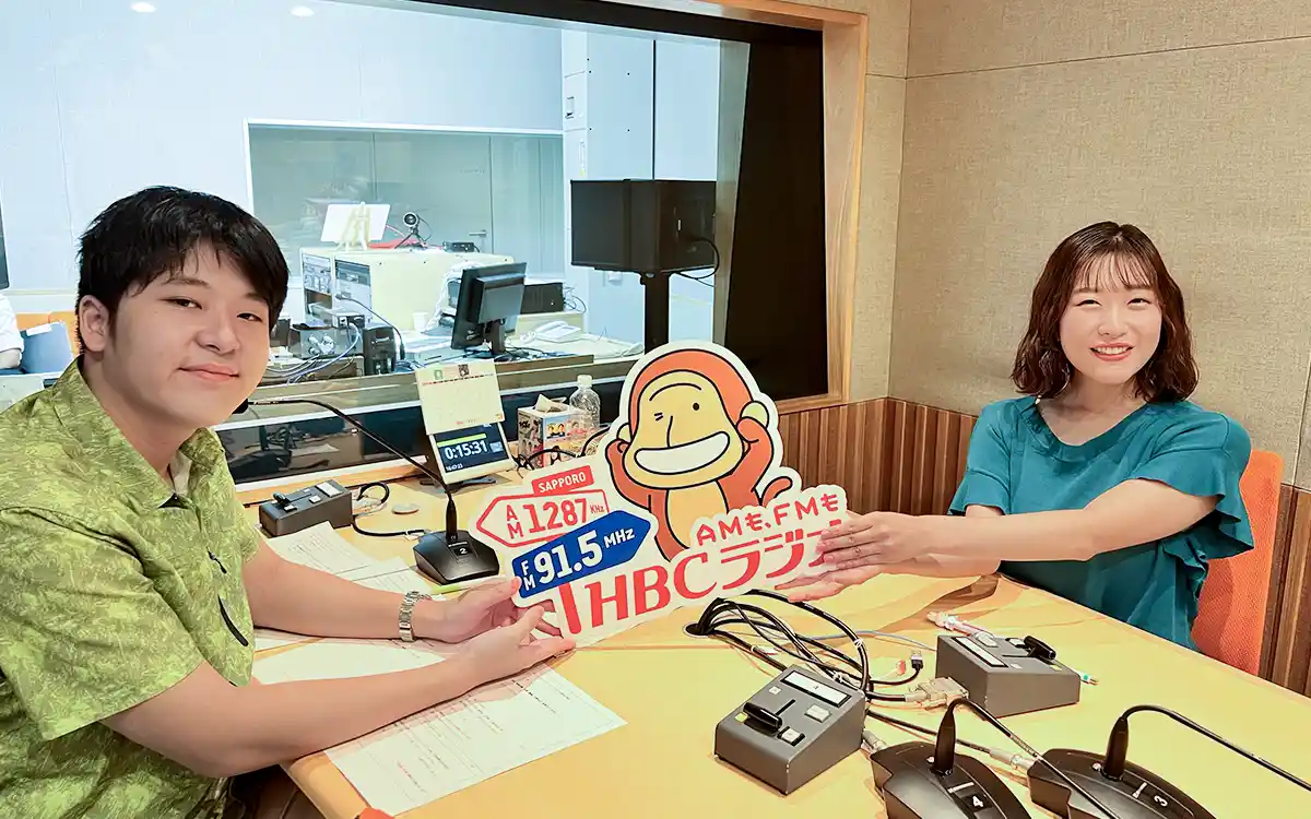 対馬和矩さんインタビューの様子（写真）