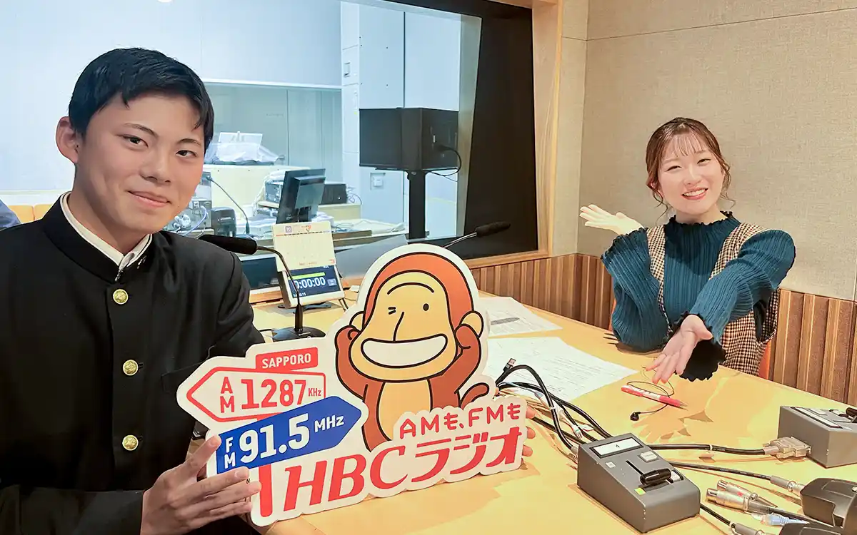 澤田宙陽さんインタビューの様子（写真）