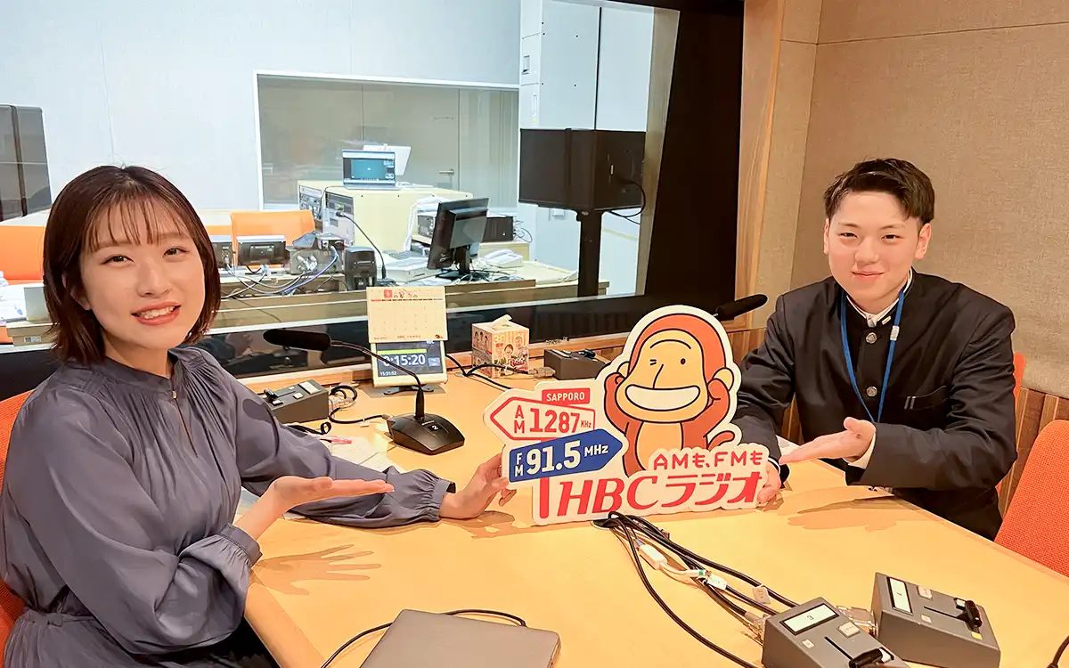 細野汰矢さんインタビューの様子（写真）