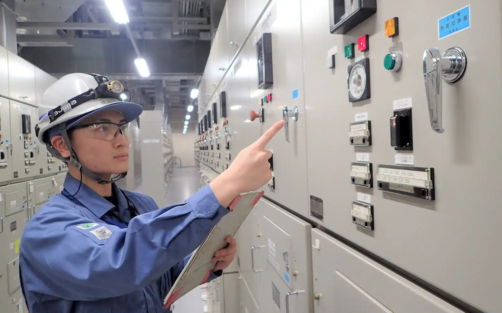 岩戸彪翔さんの仕事の様子（写真）
