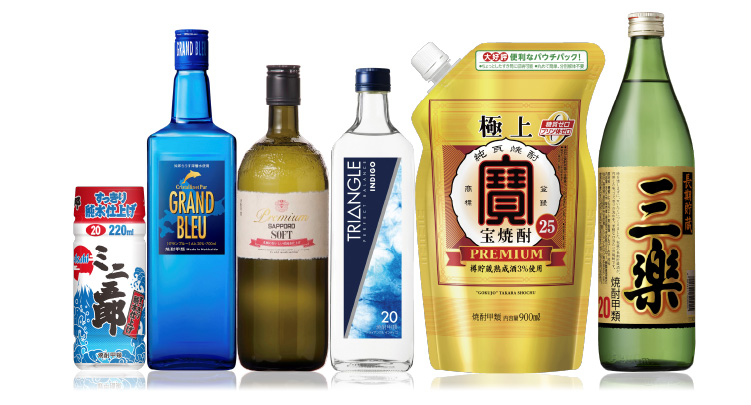 焼酎甲類のイメージ