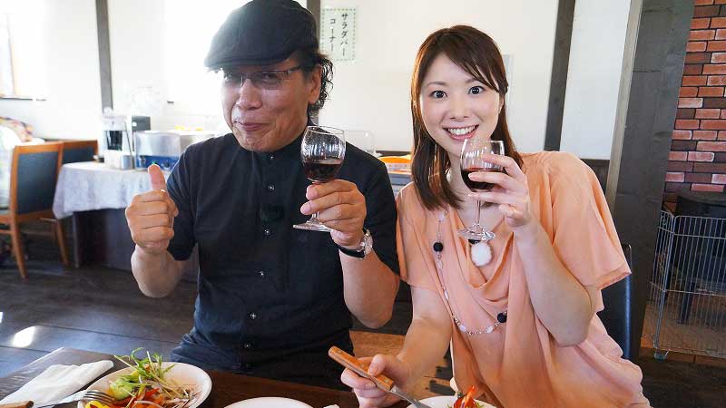 果樹園レストラン：ピッツァで美味しい昼食(写真)