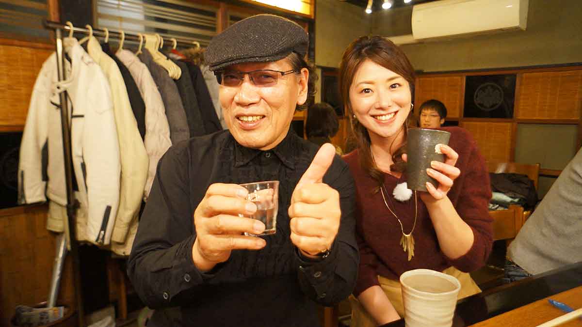 かど亭さんで一杯(写真)