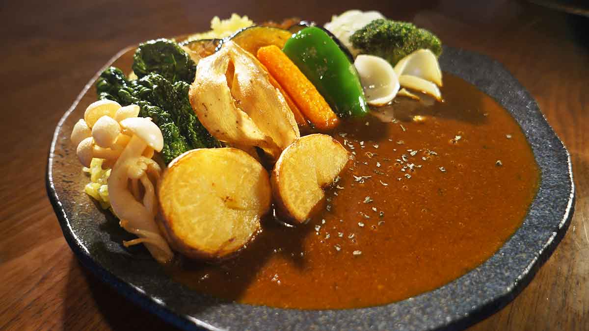 道産野菜カレー(写真)