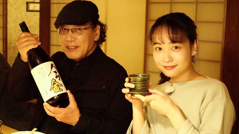 日本酒で一杯(写真)