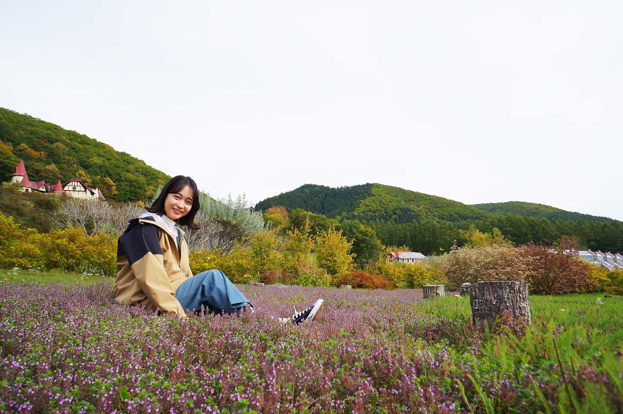 タイムの小径にて(写真)