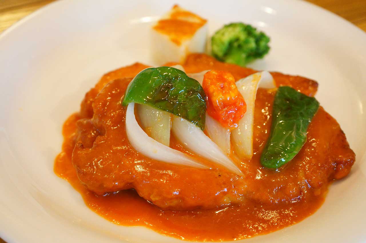 ポークチャップ(写真)